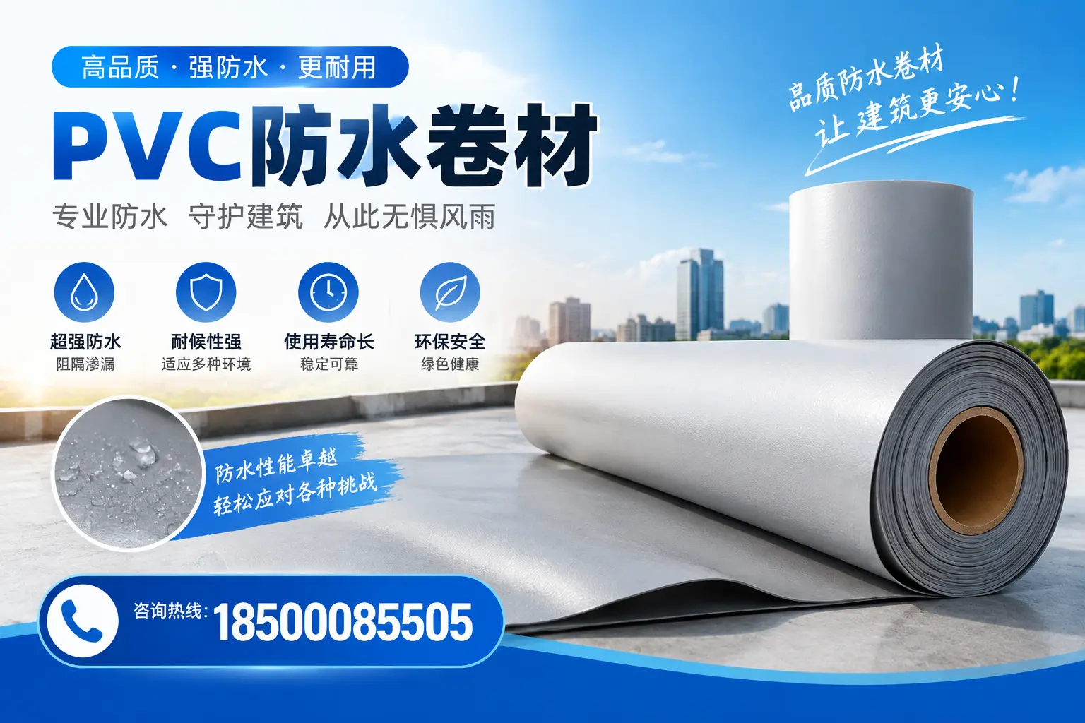 如何选择高质量的PVC防水卷材？武威消费者必看指南