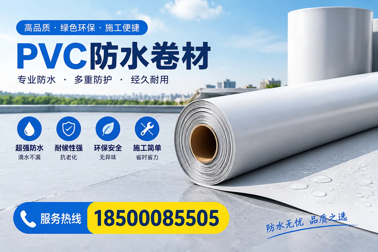 选用PVC防水卷材时需要避开的常见误区,特别是在武威